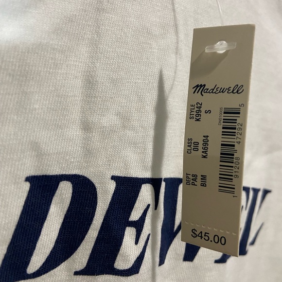 NWT MADEWELL LOGO RAGLAN TEE - Picture 6 of 6